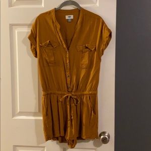 Old Navy Burnt Orange Romper
